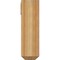 Ekena Millwork Merced Craftsman Rough Sawn Bracket w/ Offset Brace, Western Red Cedar, 6"W x 20"D x 20"H BKT0604X20X20MRC04RWR - alternate 4
